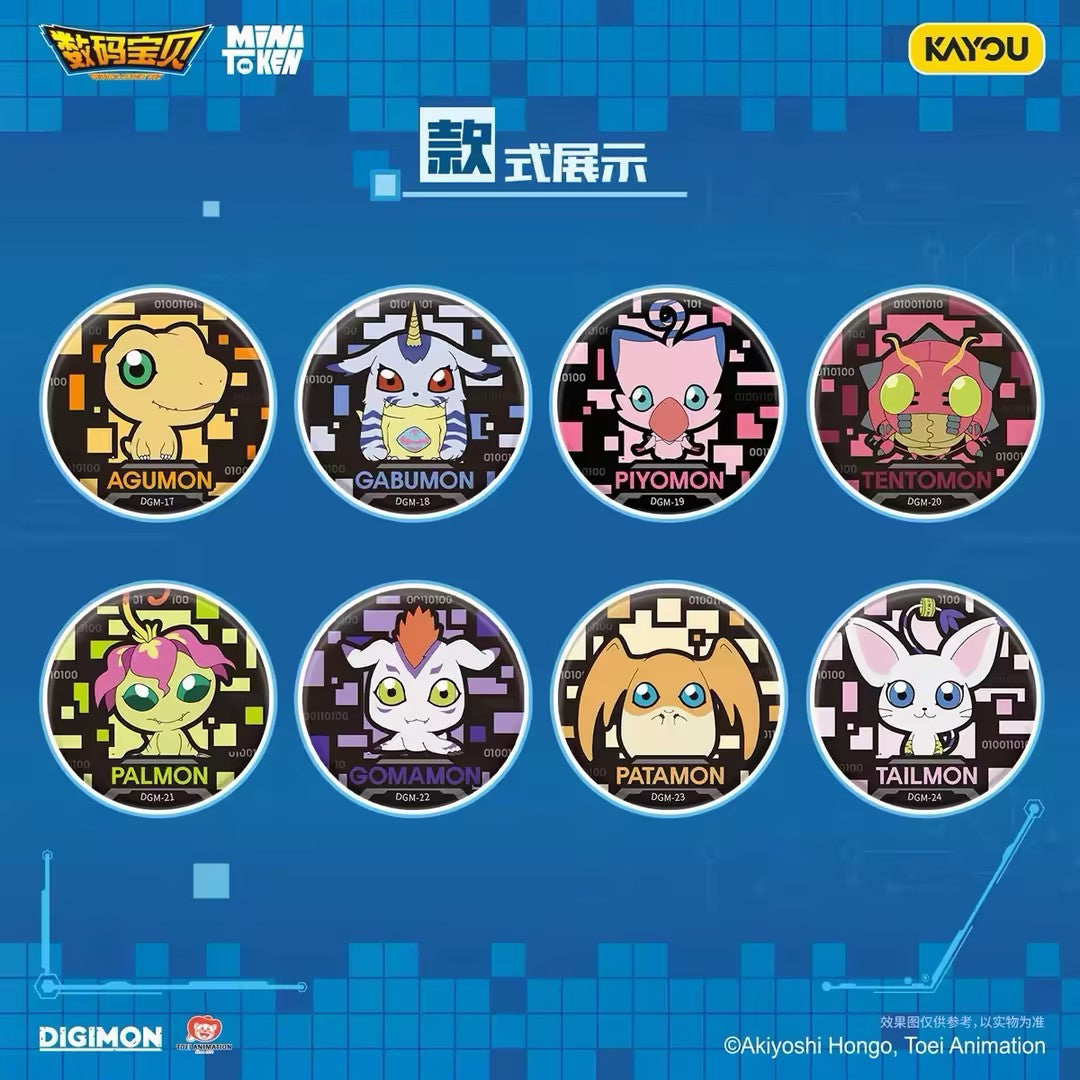 MINITOKEN Series - Digimon Adventure Badge Blind Box